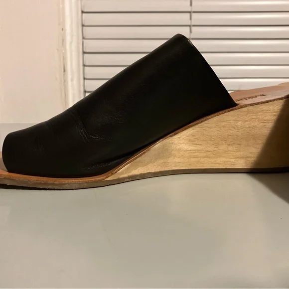 Rachel Comey low Moon wedges size 7 black - Picture 2 of 3